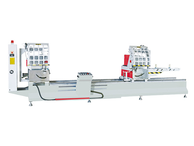 铝门窗双头数控精密切割锯床